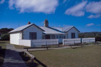 The Head Keeper's cottage houses a museum