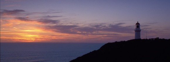 Sunset over Bass Strait and Cape Schanck