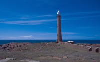 The light tower from the Keeper's cottage