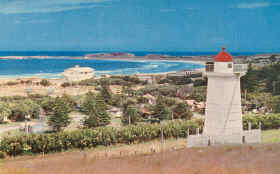 Postcard of the lighthouse c1960